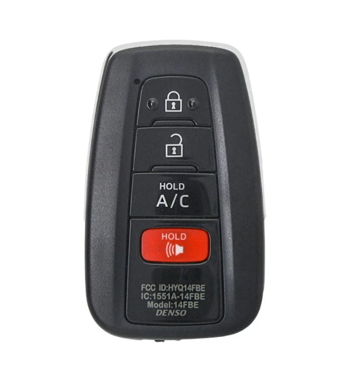 2021-2022 Toyota Prius / 4 Button Smart Key / PN: 89904-47790 / HYQ14FLA / Board 3450 / AFTERMARKET 2021-2022 Toyota Prius / 4 Button Smart Key / PN: 89904-47790 / HYQ14FLA / Board 3450 / AFTERMARKET